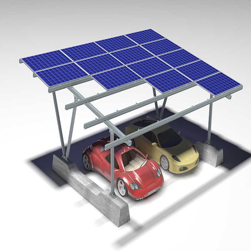 Système photovoltaïque pour abri de voiture